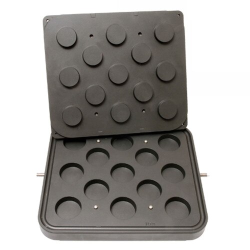 Cook-Matic Plates - Medium Round Straight Edges